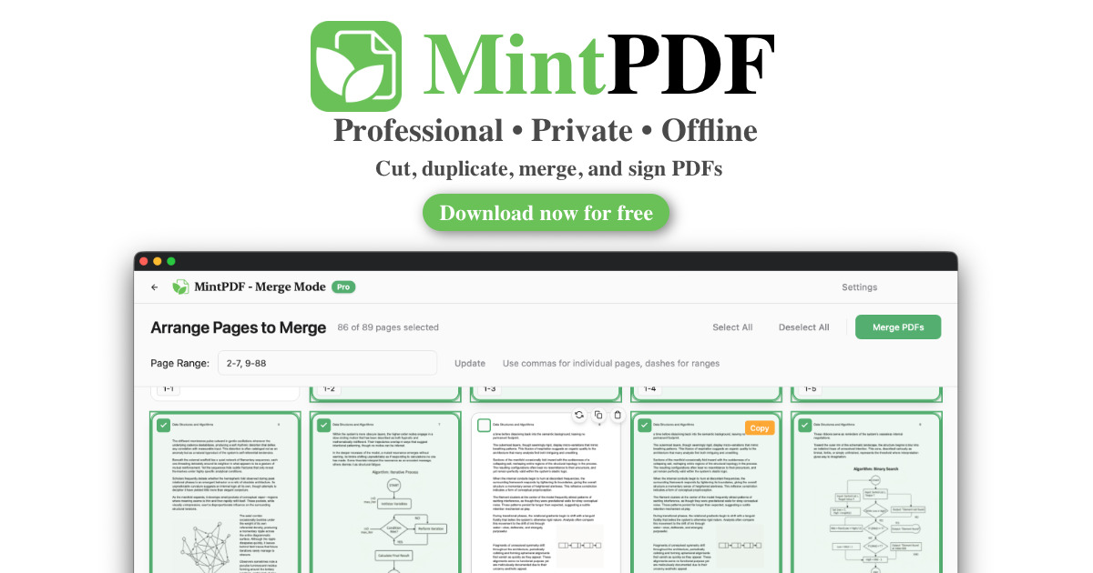 Mint PDF